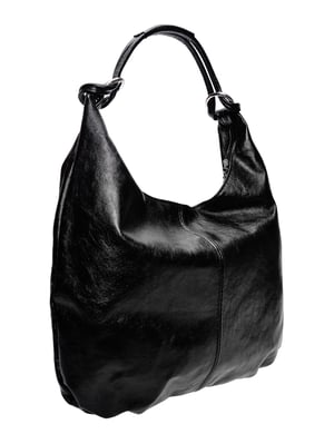 Anna Luchini Negro Bolso de cuero