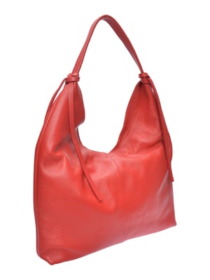 Roberta M Rojo Bolso de cuero
