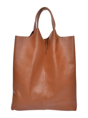 Anna Luchini Brown Bolso de cuero