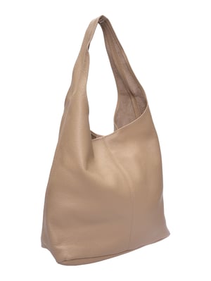 Roberta M Beige Bolso de cuero