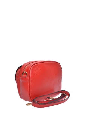 Luisa Vannini Rojo Bolso de cuero