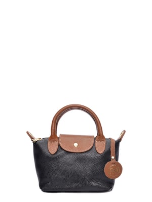 Roberta M Negro Bolso de cuero