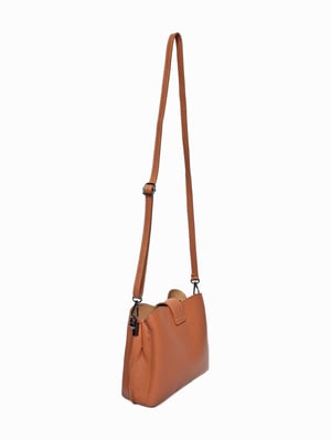 Luisa Vannini Brown Bolso de cuero