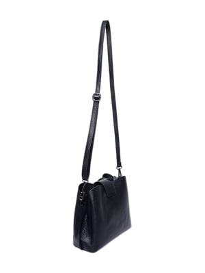 Luisa Vannini Negro Bolso de cuero