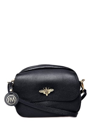 Roberta M Negro Bolso de cuero
