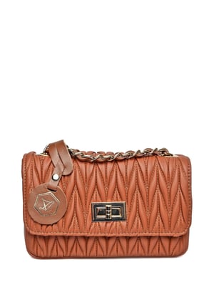 Luisa Vannini Brown Bolso de cuero