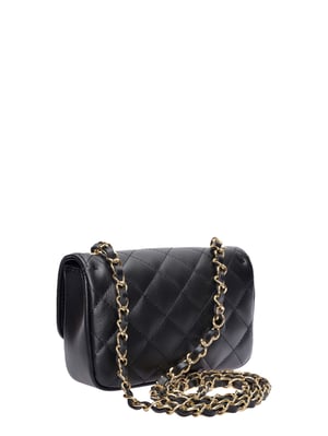Luisa Vannini Negro Bolso de cuero