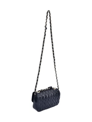 Luisa Vannini Negro Bolso de cuero