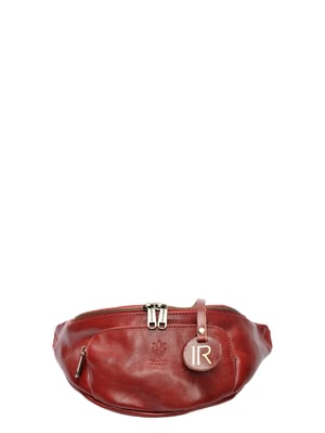 Isabella Rhea Rojo Bolso de cuero