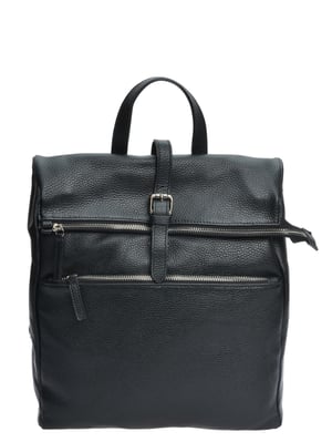Anna Luchini Negro Bolso de cuero