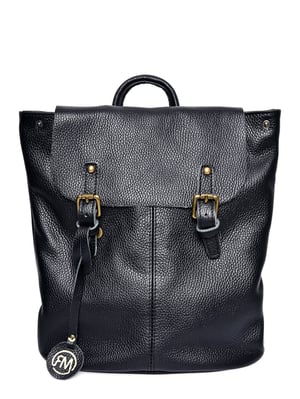 Roberta M Negro Bolso de cuero
