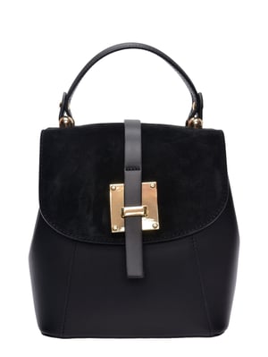 Roberta M Negro Bolso de cuero