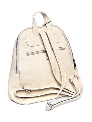 Anna Luchini Beige Bolso de cuero