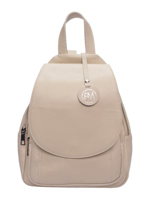 Roberta M Beige Bolso de cuero