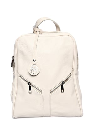 Roberta M Beige Bolso de cuero