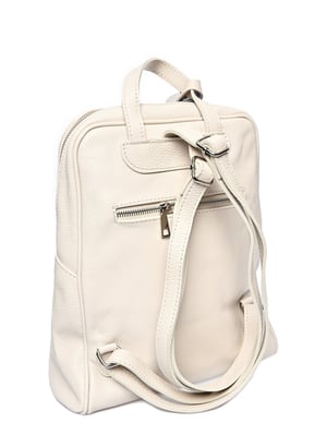 Roberta M Beige Bolso de cuero