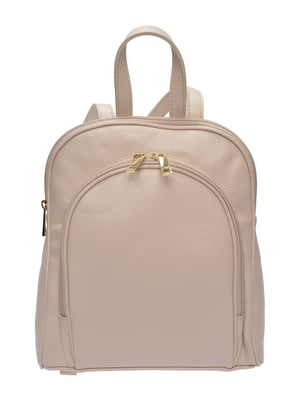Anna Luchini Beige Bolso de cuero