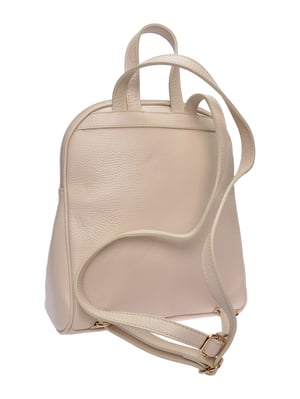 Anna Luchini Beige Bolso de cuero