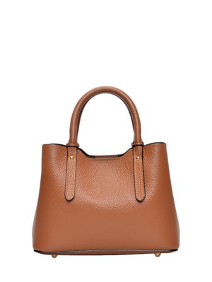 Anna Luchini Brown Bolso de cuero