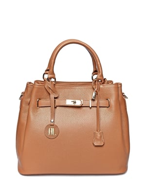 Anna Luchini Brown Bolso de cuero