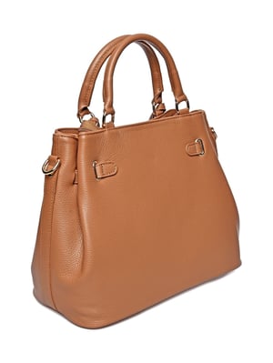 Anna Luchini Brown Bolso de cuero