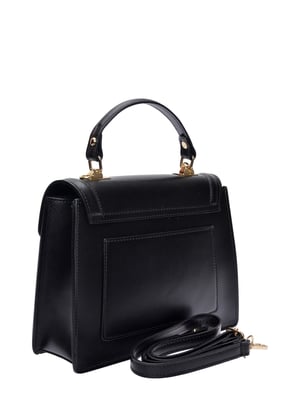Luisa Vannini Negro Bolso de cuero
