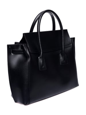 Luisa Vannini Negro Bolso de cuero