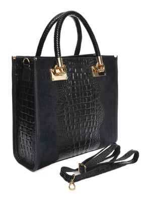 Roberta M Negro Bolso de cuero