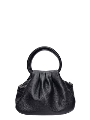 Luisa Vannini Negro Bolso de cuero