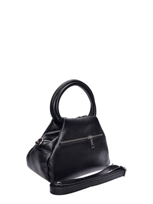 Luisa Vannini Negro Bolso de cuero
