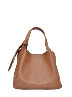 Anna Luchini Brown Bolso de cuero