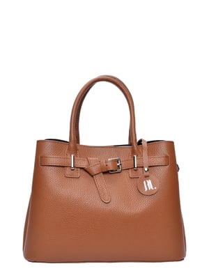 Anna Luchini Brown Bolso de cuero