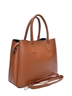 Anna Luchini Brown Bolso de cuero