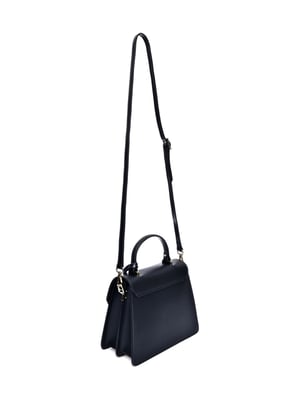 Anna Luchini Negro Bolso de cuero
