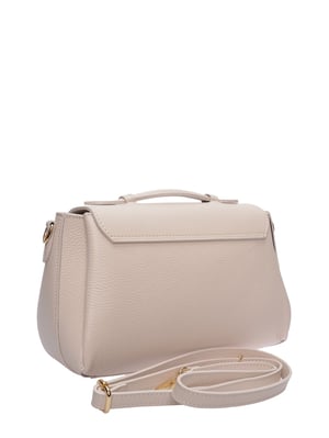 Roberta M Beige Bolso de cuero