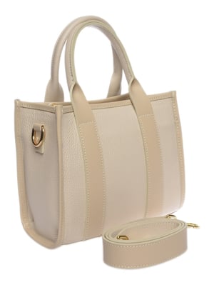 Isabella Rhea Beige Bolso de cuero