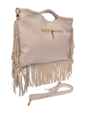Isabella Rhea Beige Bolso de cuero