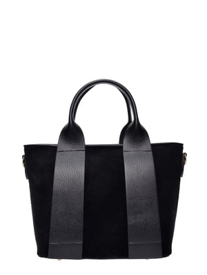 Luisa Vannini Negro Bolso de cuero