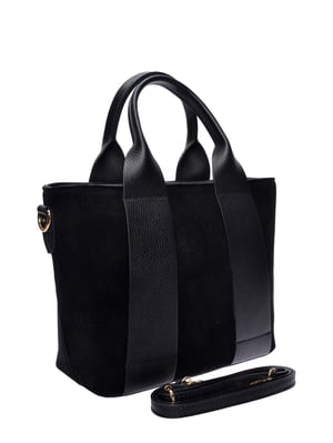 Luisa Vannini Negro Bolso de cuero