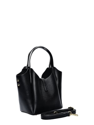 Isabella Rhea Negro Bolso de cuero