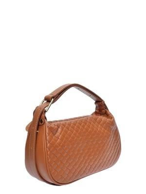 Anna Luchini Brown Bolso de cuero
