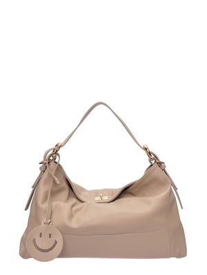 Luisa Vannini Beige Bolso de cuero