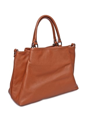 Luisa Vannini Brown Bolso de cuero
