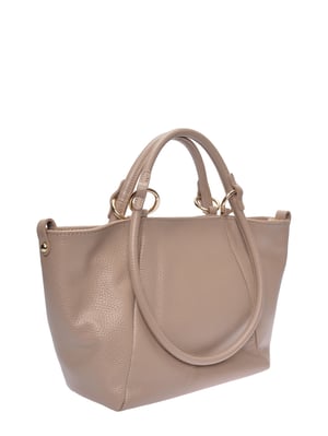Roberta M Beige Bolso de cuero