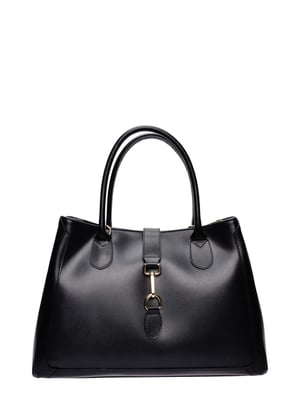 Isabella Rhea Negro Bolso de cuero