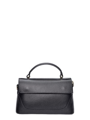 Luisa Vannini Negro Bolso de cuero