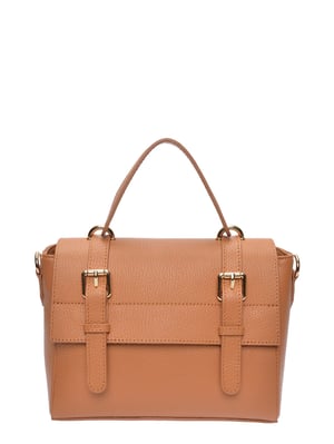 Anna Luchini Brown Bolso de cuero