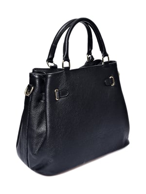 Anna Luchini Negro Bolso de cuero