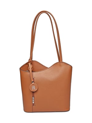 Anna Luchini Brown Bolso de cuero