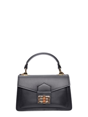 Roberta M Negro Bolso de cuero